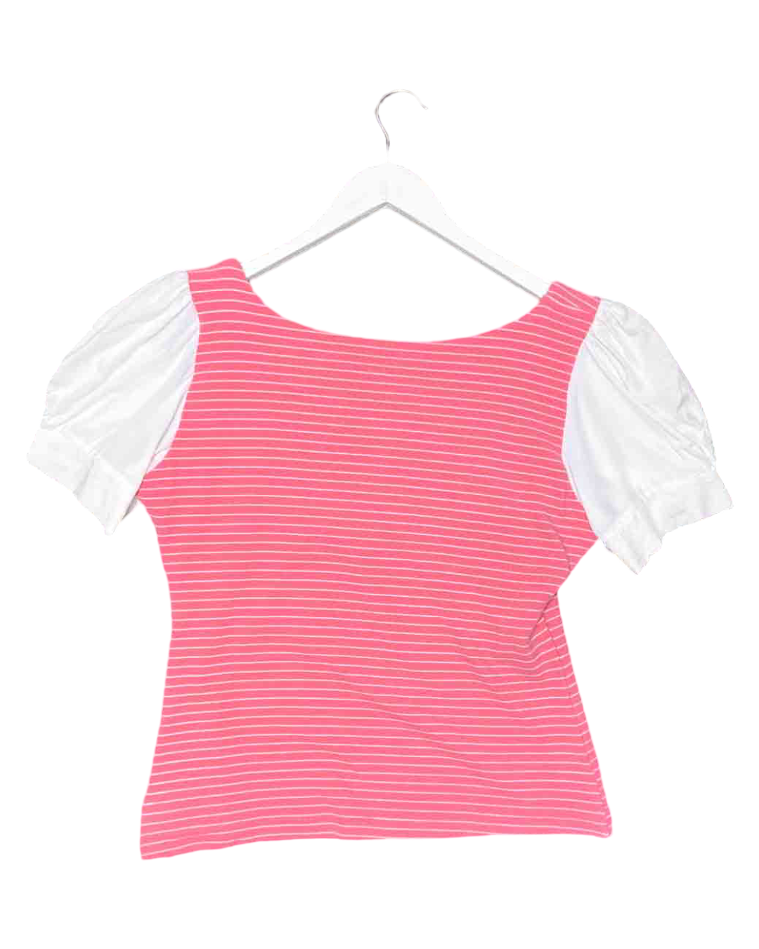 Size 14 (XL) | Kitten D'Amour Stripy Pink Top