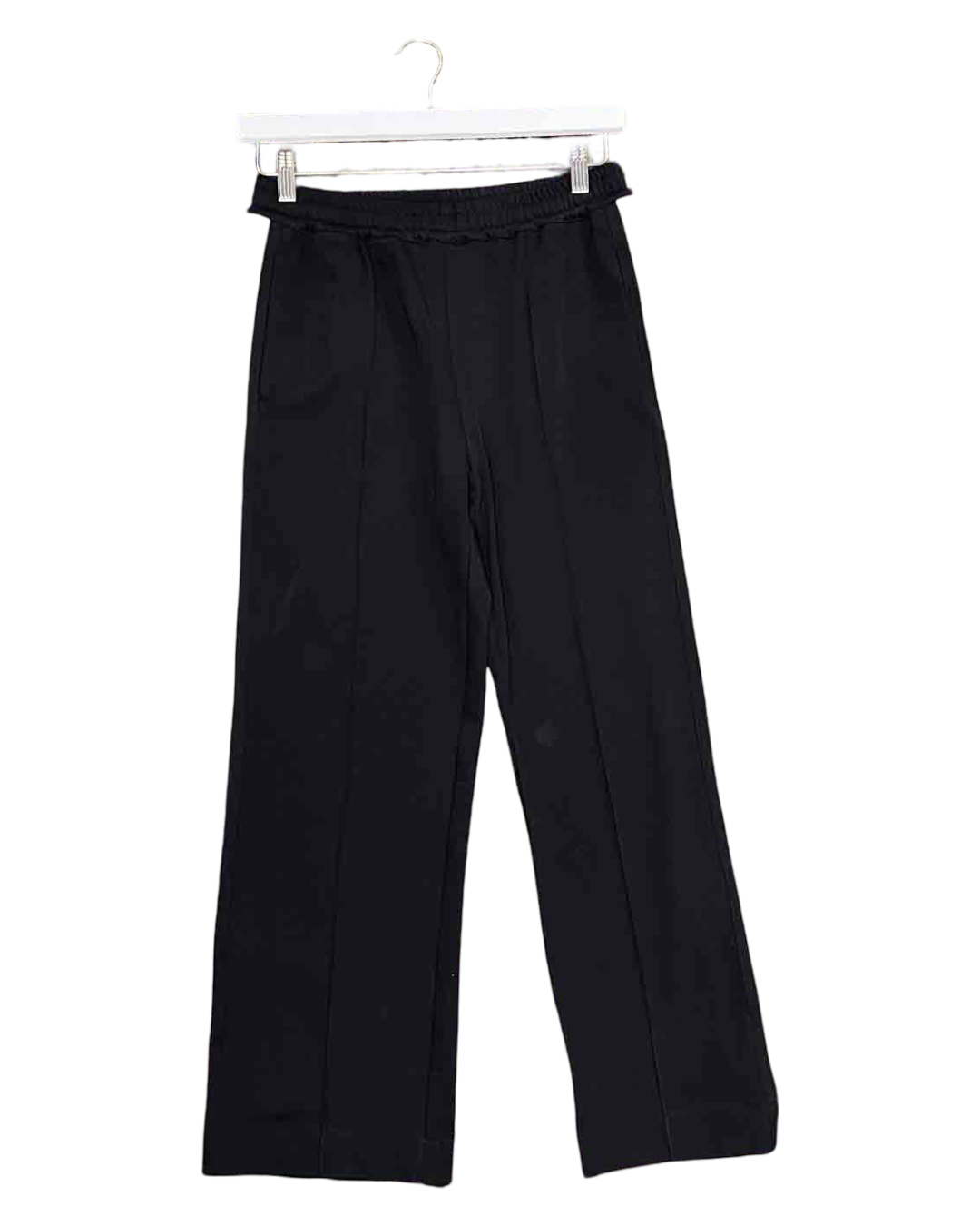 Size 2 (M) | Bassike Black/White Track Pants
