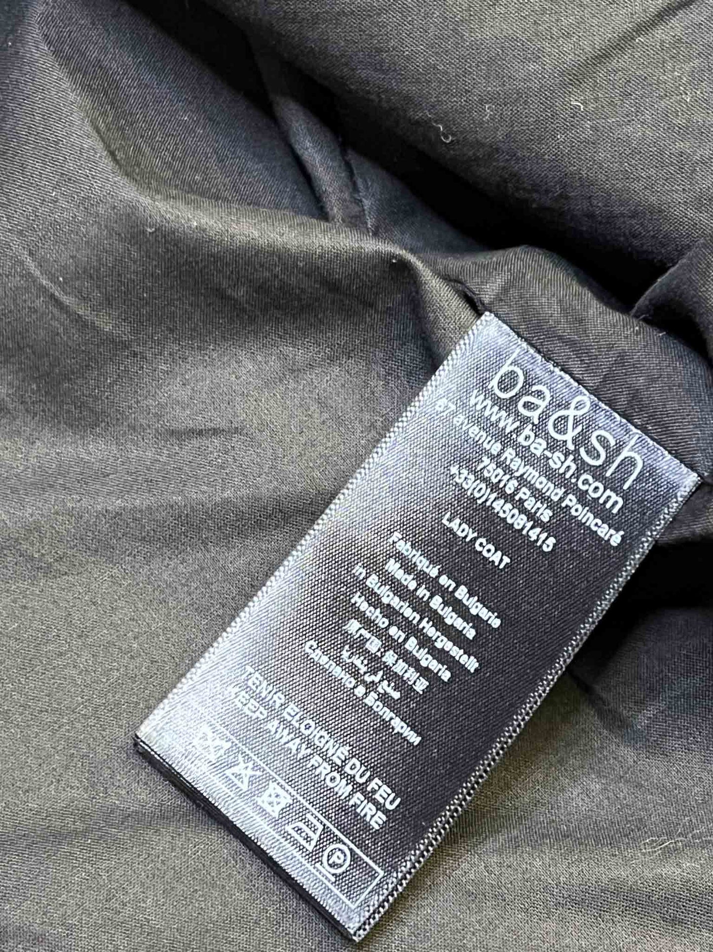 Size M | ba&sh Sand Kendall Coat