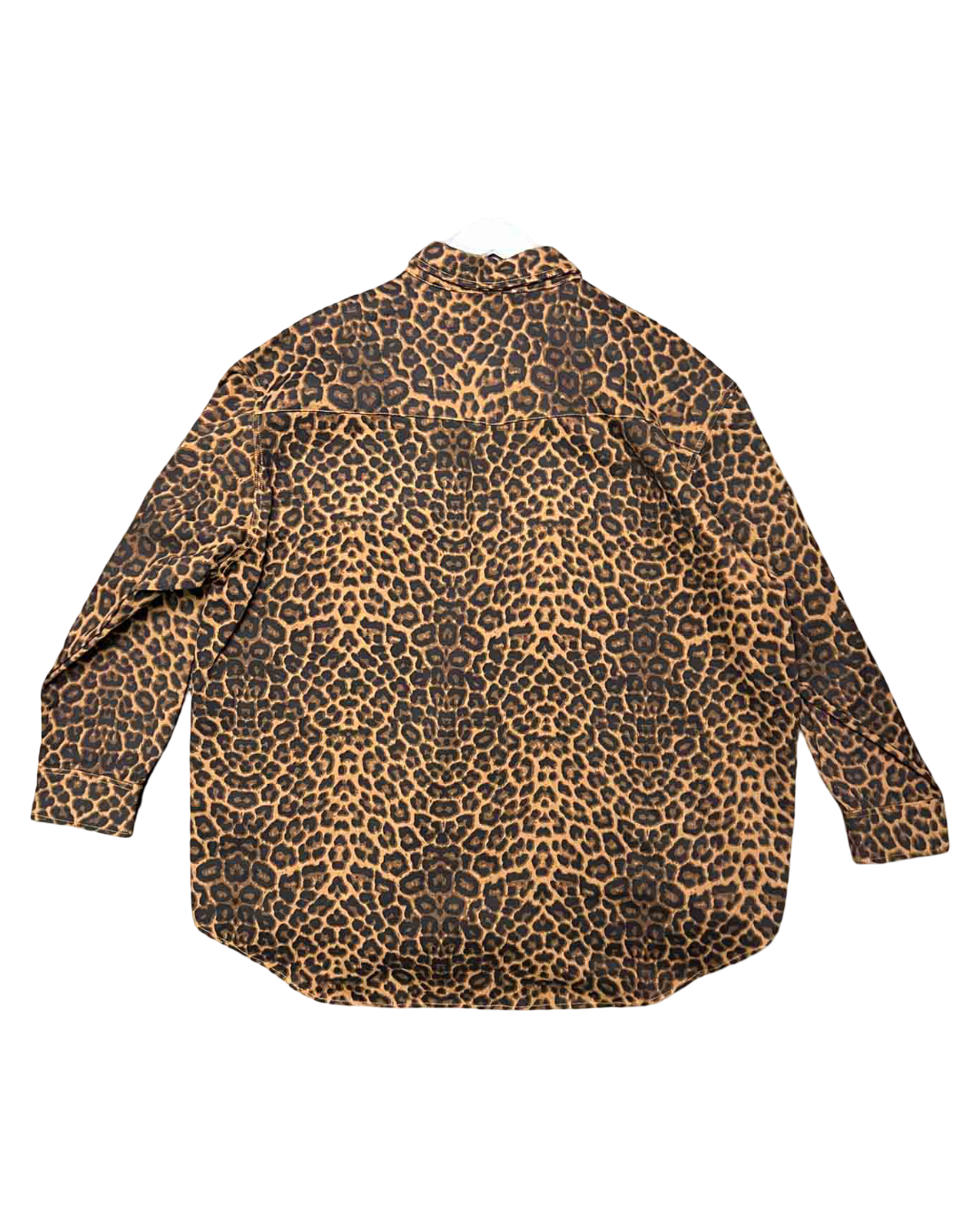 SizeL | Ziggy & the Sun Leopard Print Cotton Shirt