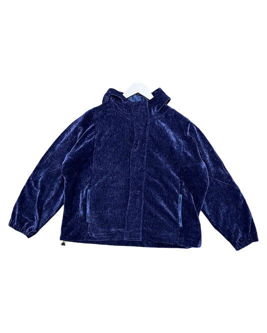 Size XL | Bounce Navy Chenille Hooded Jacket