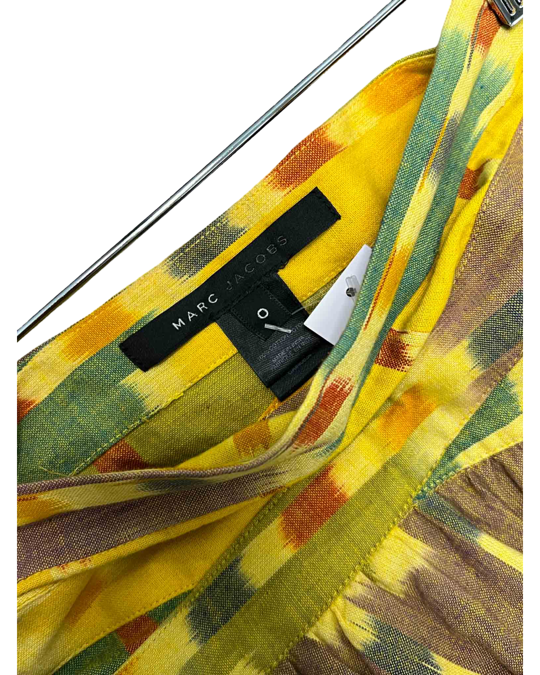 Size XS | Marc Jacobs Yellow Wrap Mini Skirt