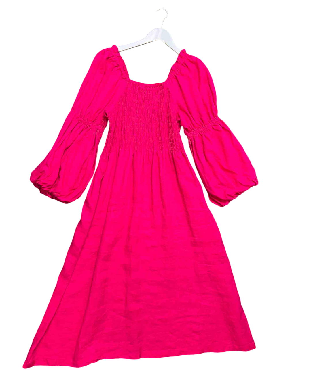 Size 2XL | Variety Hour Hot Pink Linen Token Dress