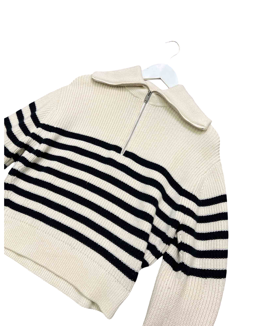 Size XS | COS Cream Wool and Cotton Knit Jumper