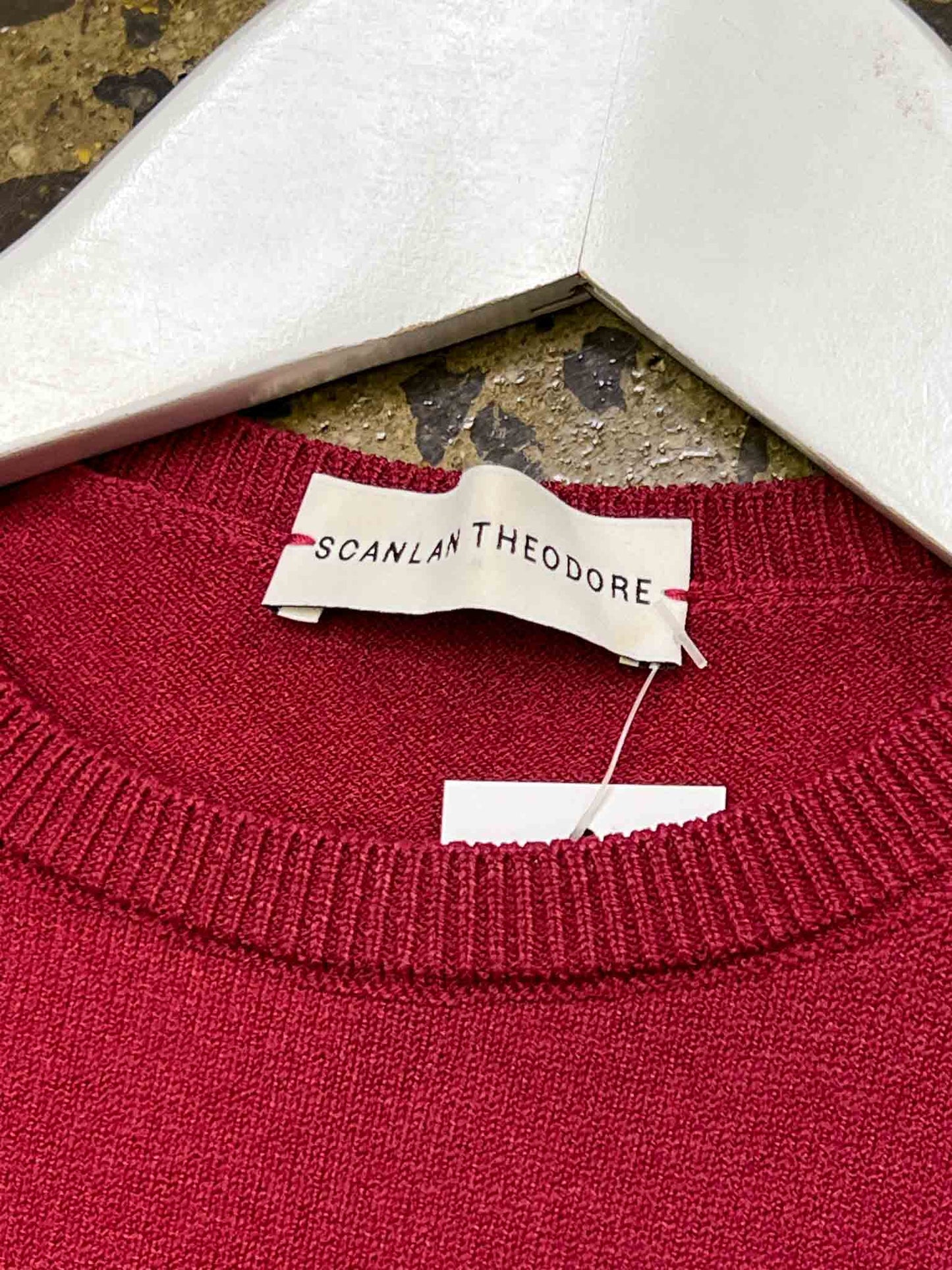 Size XS | Scanlan Theodore Burgundy Knit Top