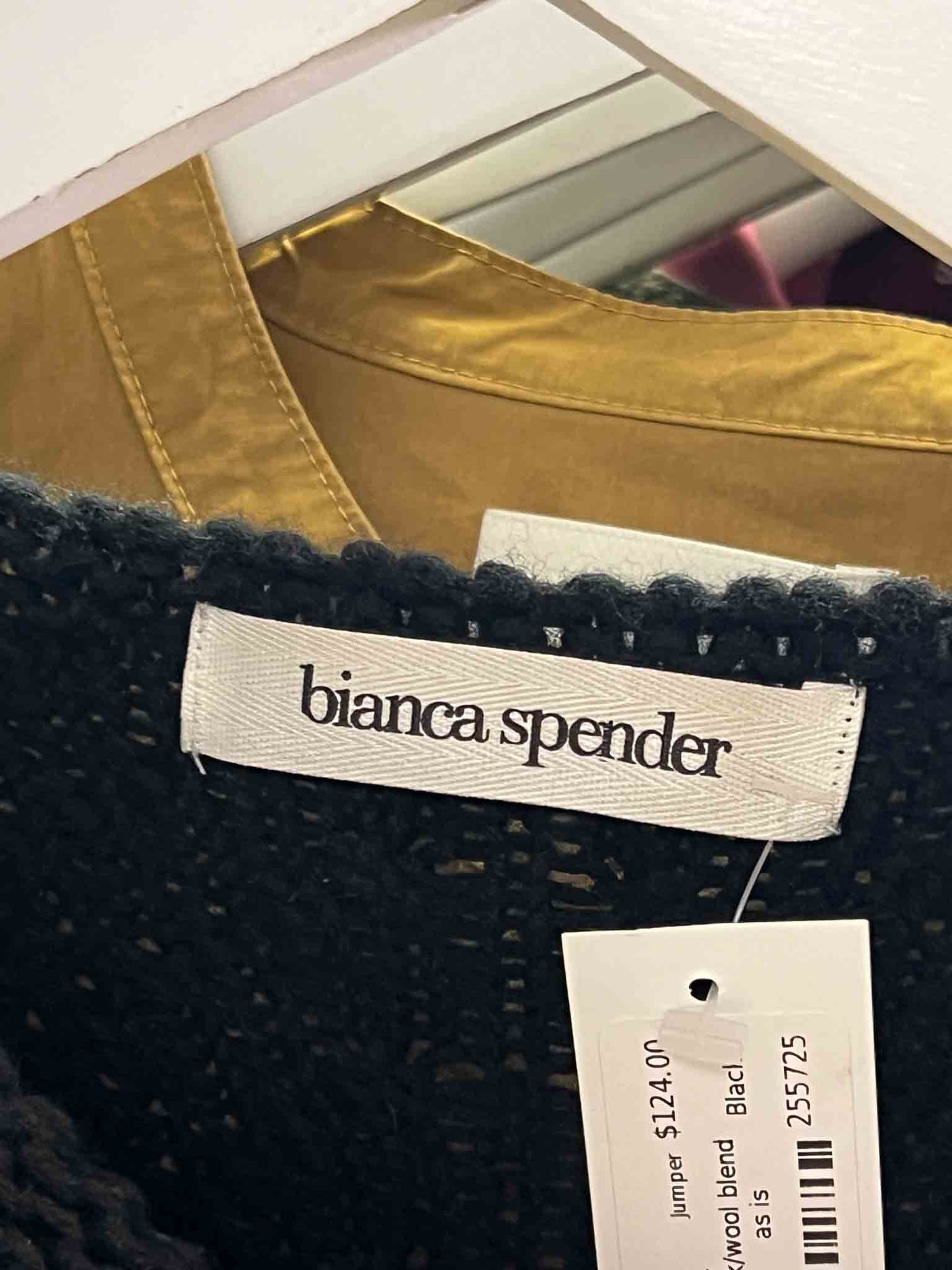 Size L | Bianca Spender Silk Wool Jumper