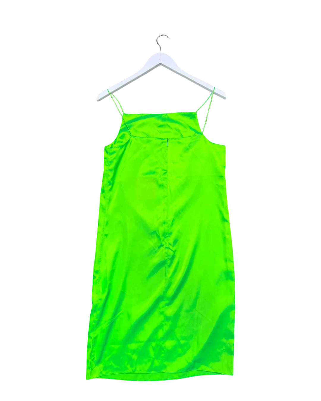 Size M | Kwaidan Editions Green Satin Slip Dress With Tags