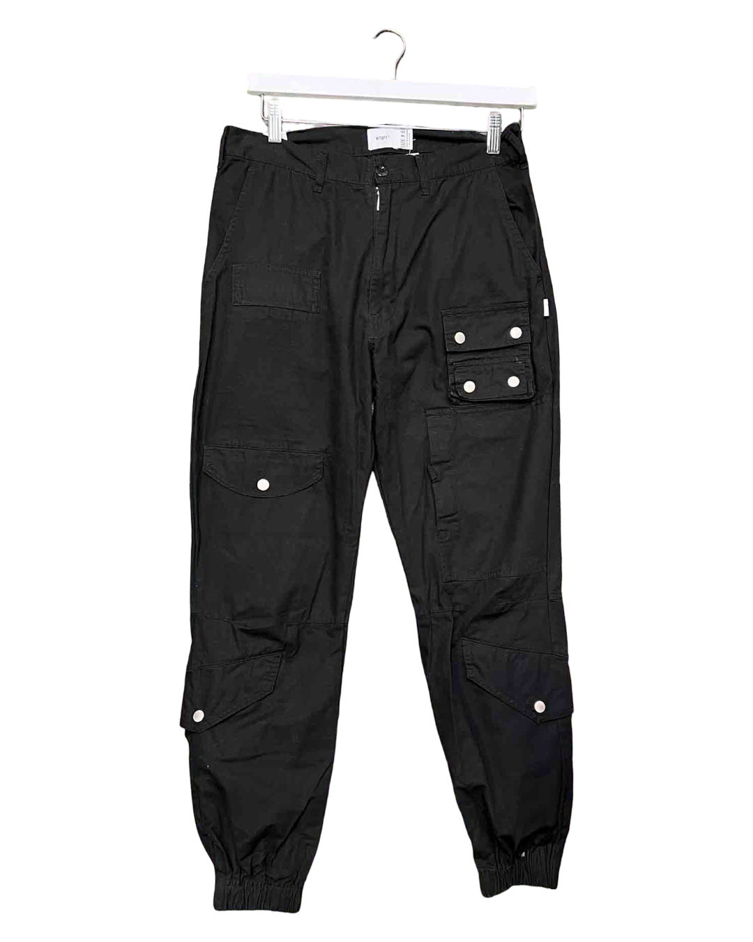 Size 28 | Wtaps Black Modular 01 Cargo Joggers