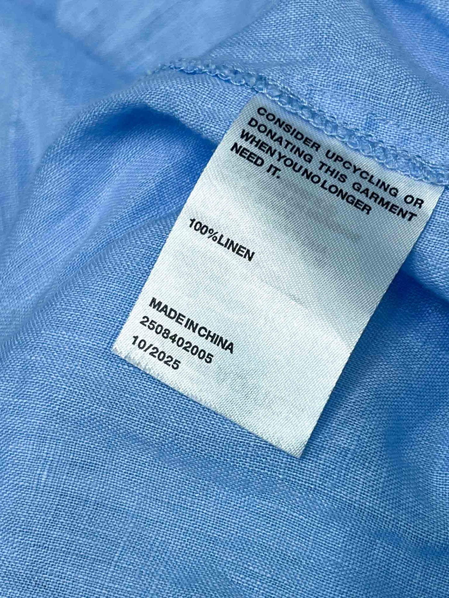 Size 16 | Commonry Blue Linen Shirt
