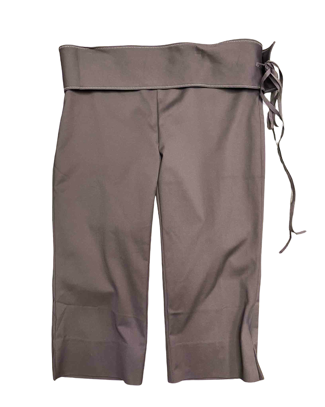 Size 20 | Olga Belted Brown Capri Pants With Tags