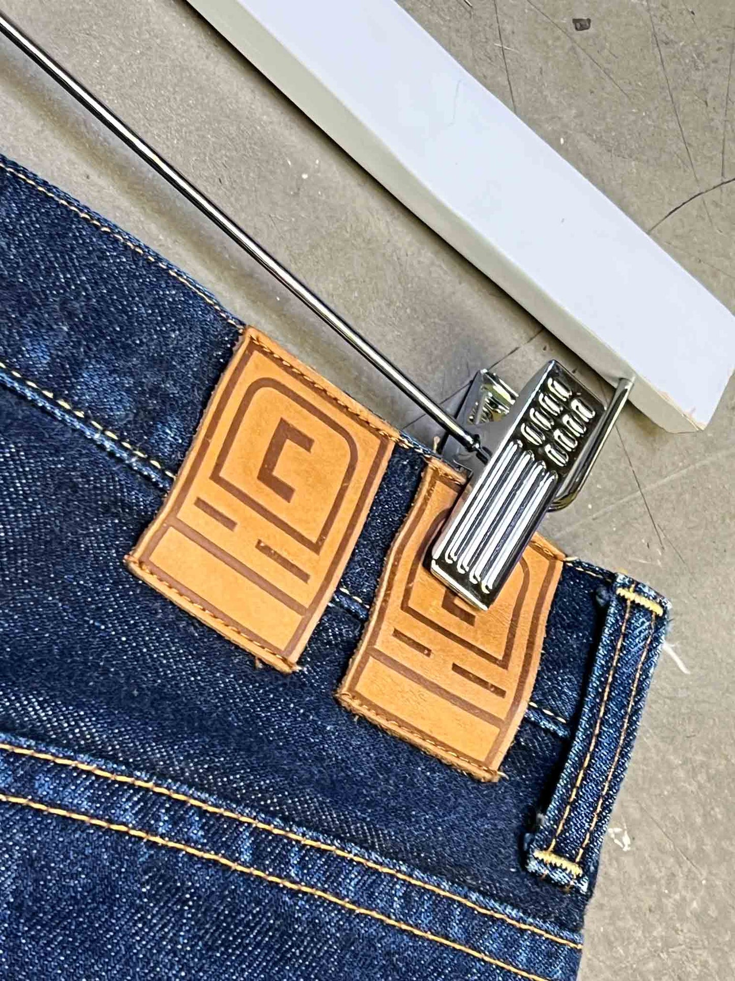Size S | Cav Empt Indigo Straight-Leg Jeans