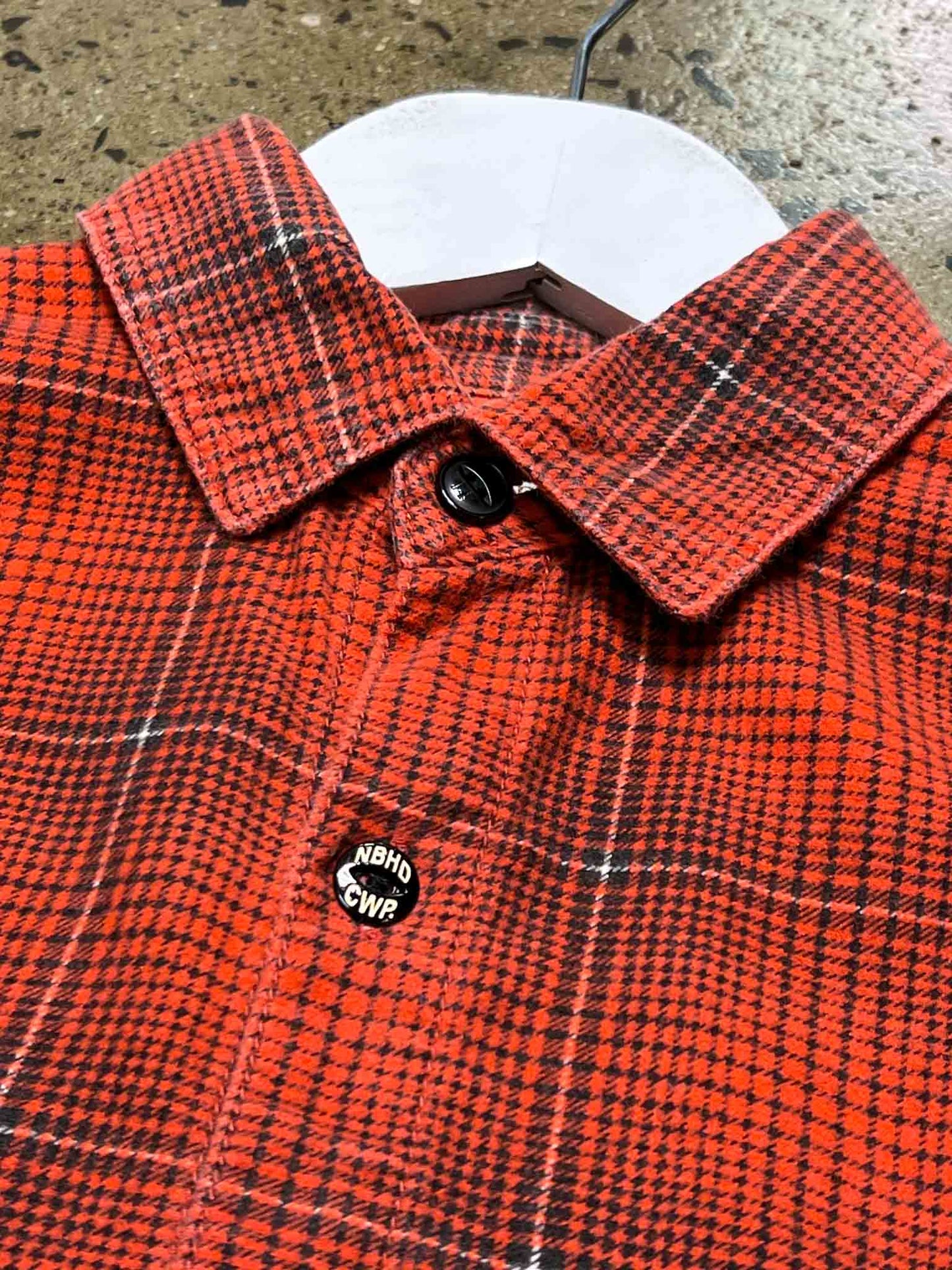Size S | Neighborhood Cotton Check Shirt