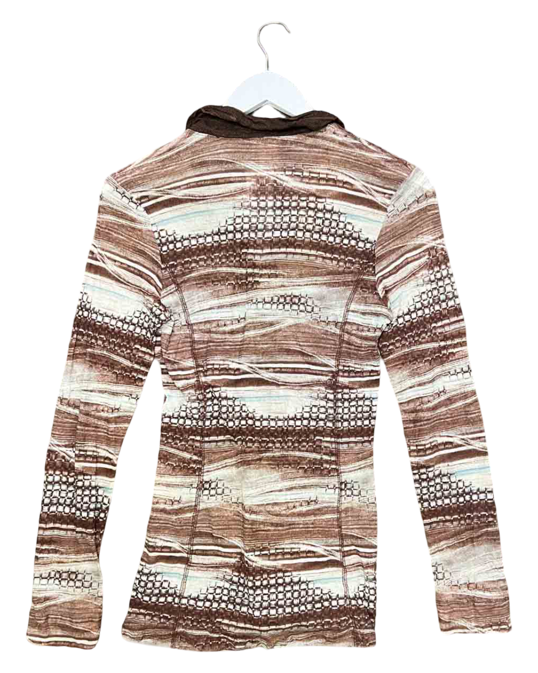Size 12 (L) | Obi New Zealand Wool Blend Button-Up Top