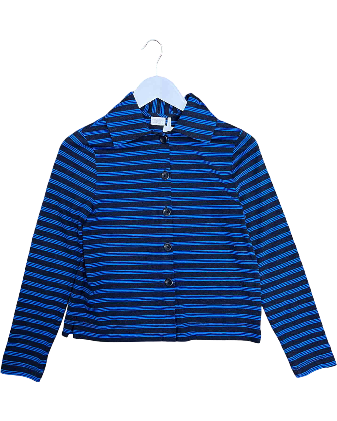 Size XXS |  TOAST Striped Organic Cotton Jersey Shirt