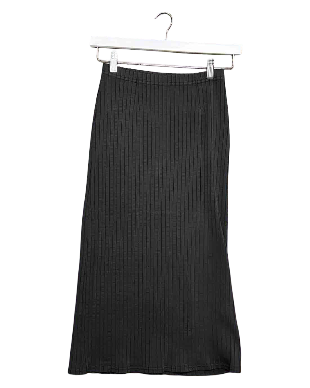 Size XS | FME Apparel Black Ribbed Pencil Skirt