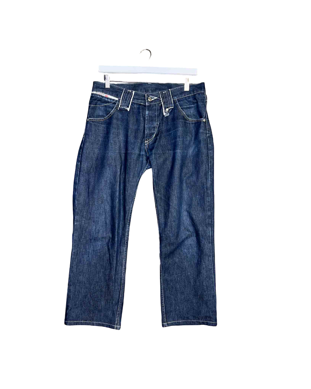 Size 33 | Diesel Archival Cropped Indigo Jeans