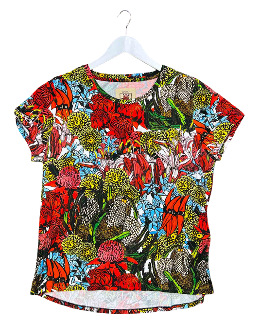 Size 14 (XL) | Kip & Co Organic Cotton Botanical T-shirt