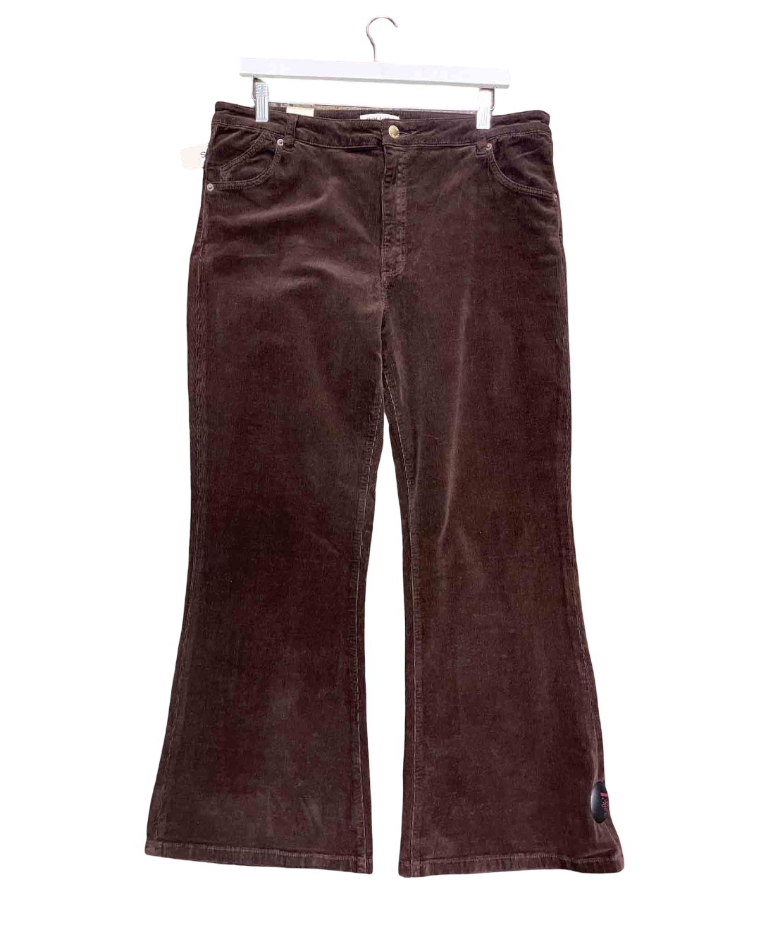 Size 34" | Rolla's East Coast Flare Brown Corduroy Pants With Tags