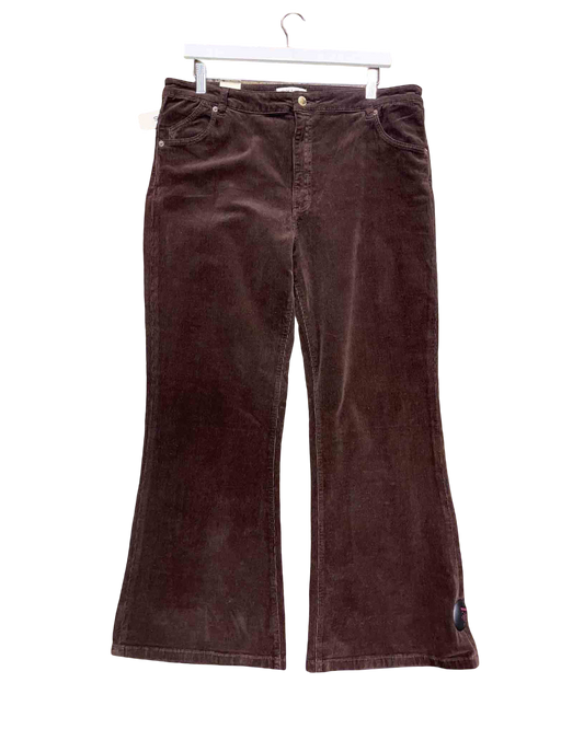 Size 34" | Rolla's East Coast Flare Brown Corduroy Pants With Tags