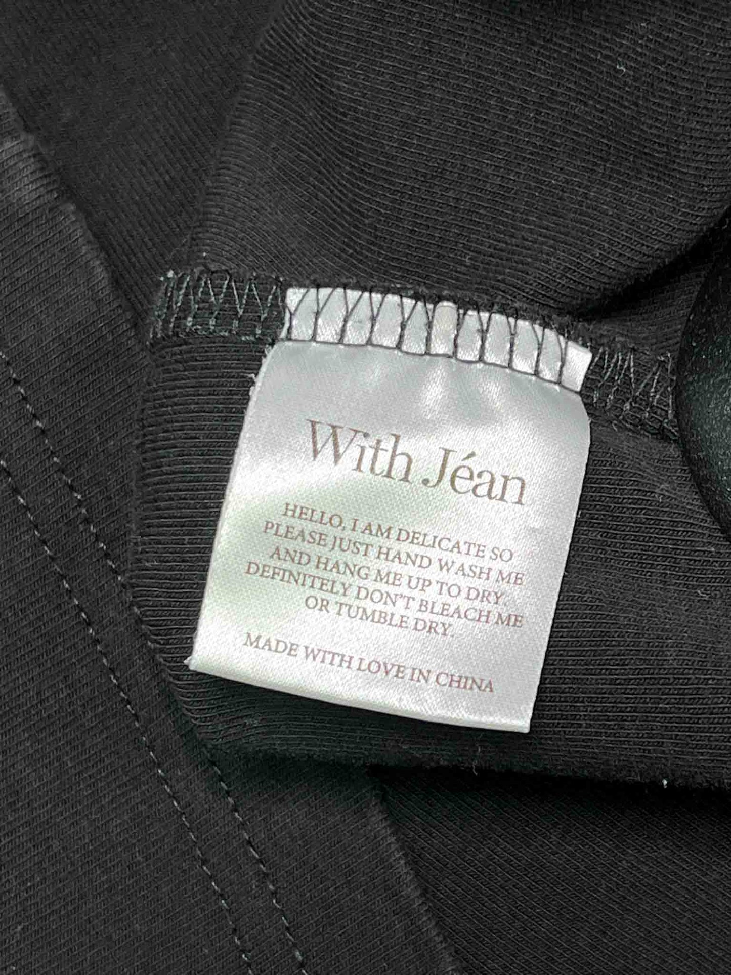 Size XS | With Jean Ransom Baby Tee/T-shirt