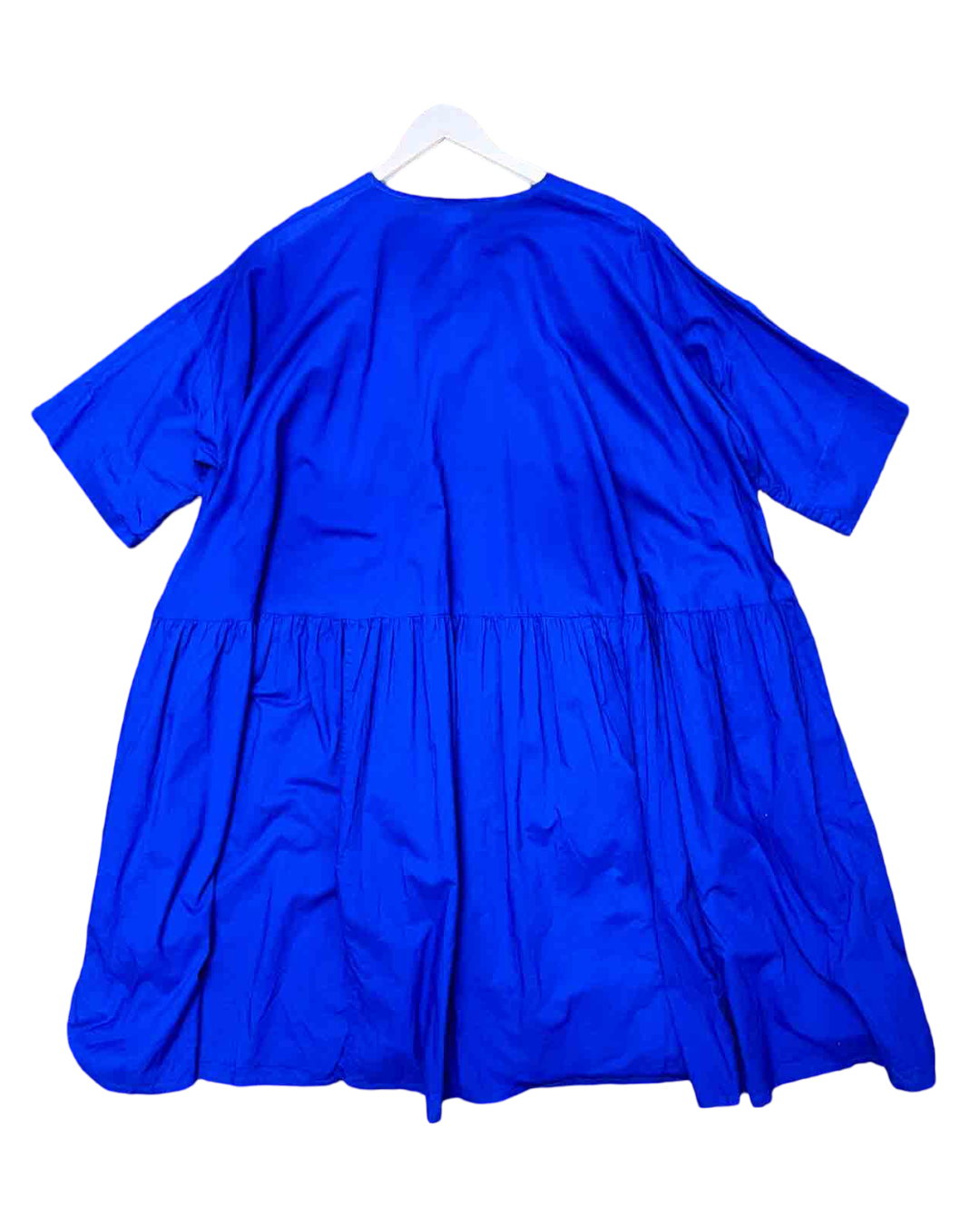 Size XL | Kowtow Cobalt Organic Cotton Midi Dress
