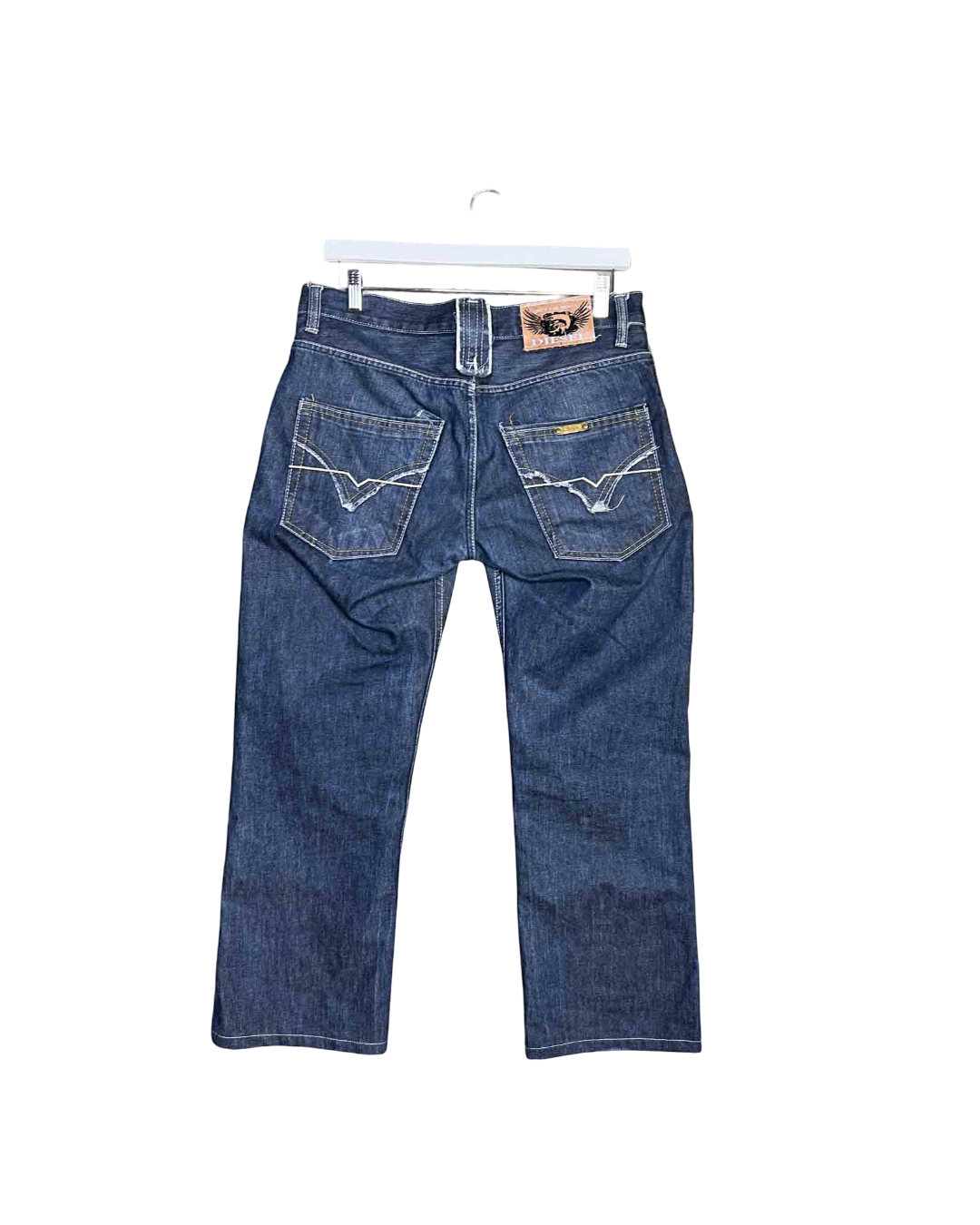 Size 33 | Diesel Archival Cropped Indigo Jeans