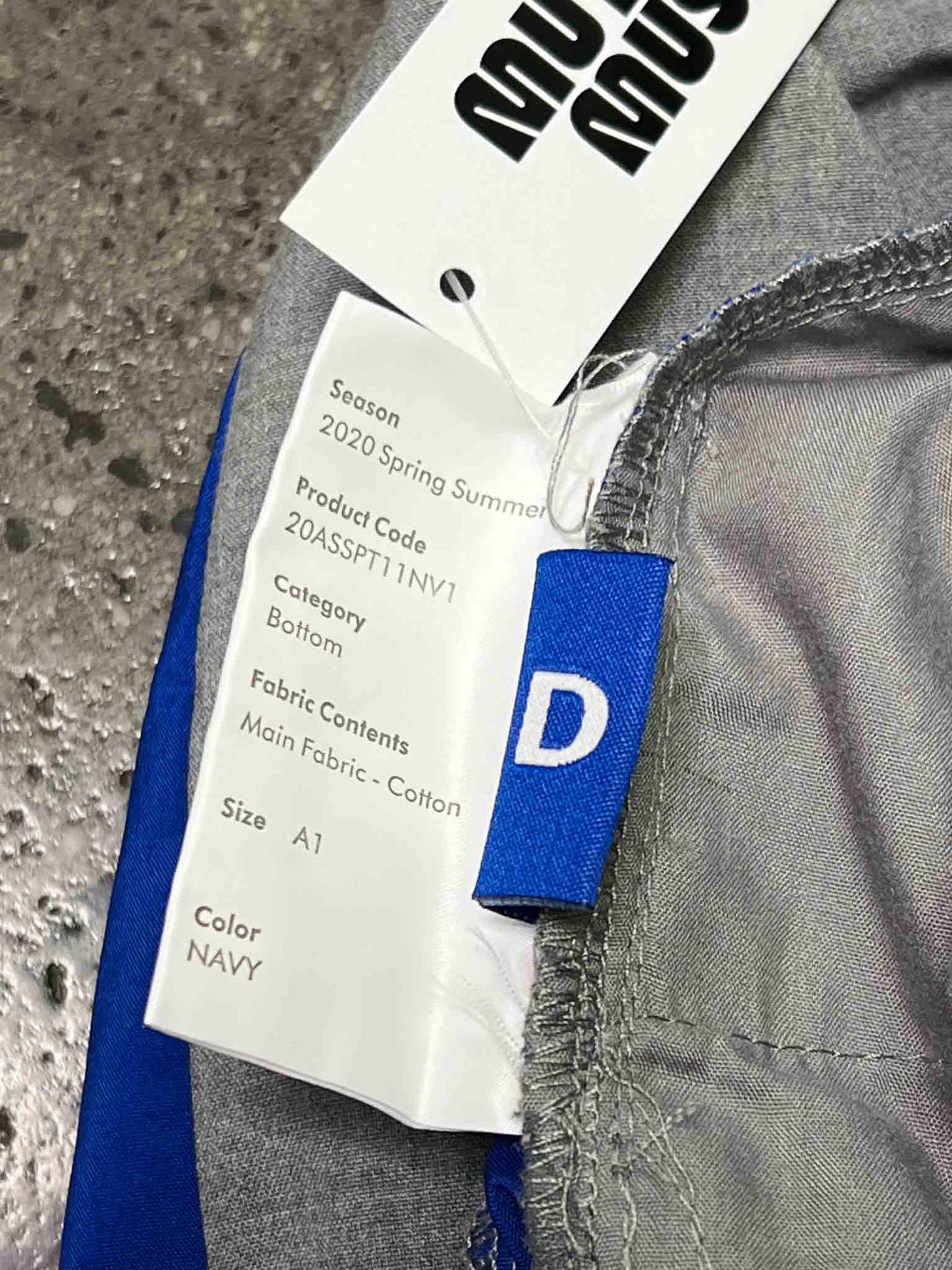 Size XS | Ader Error Hem Pleated Pants