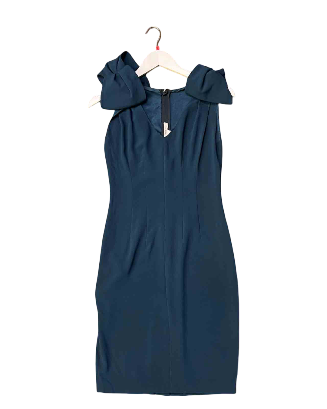 Size M | Prada Peacock Sheath Dress