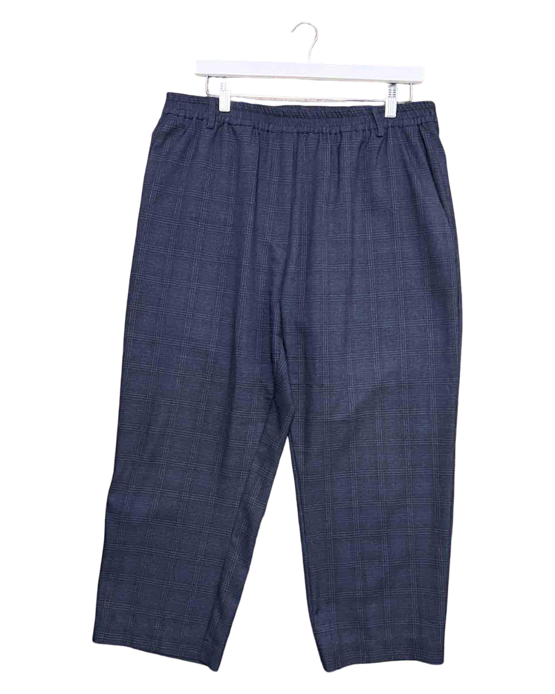 Size 18 (3XL) | Kuwaii Navy Plaid Pants