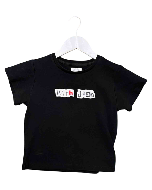 Size XS | With Jean Ransom Baby Tee/T-shirt