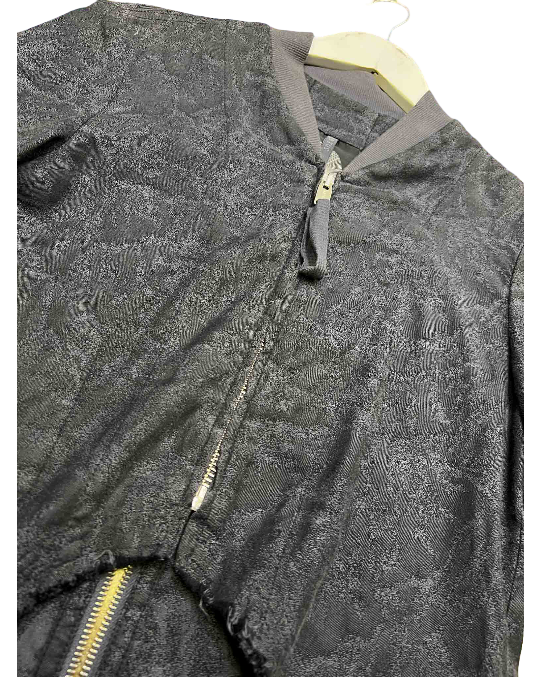 Size XS | Silent Damir Doma Textured Cotton Bomber Jacket