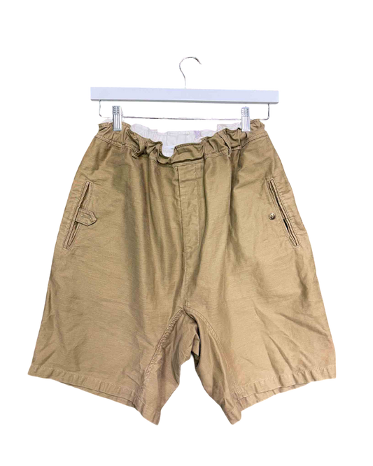 Size 4 (14) | Bassike Paperbag Waist Bermuda Cotton Shorts