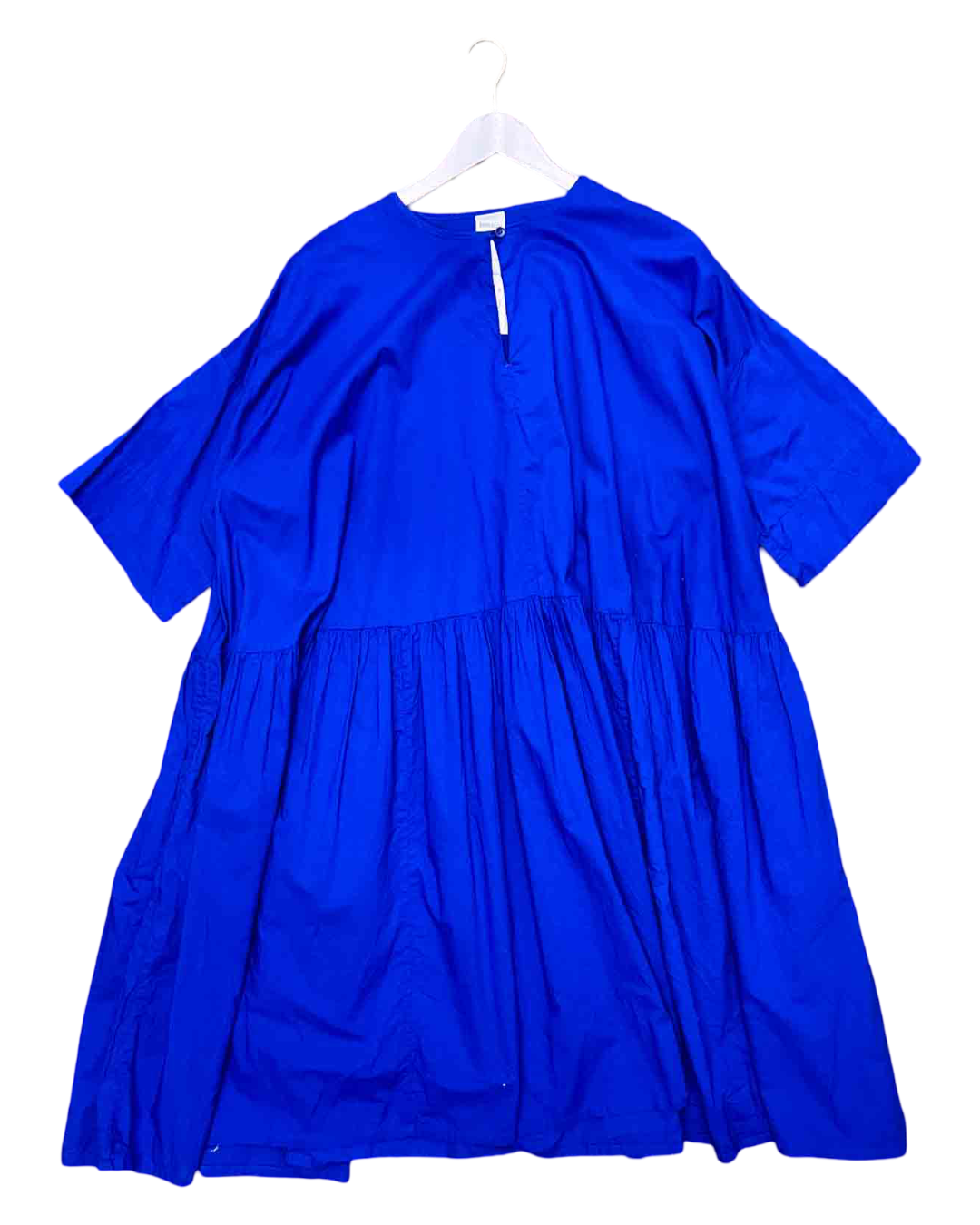 Size XL | Kowtow Cobalt Organic Cotton Midi Dress