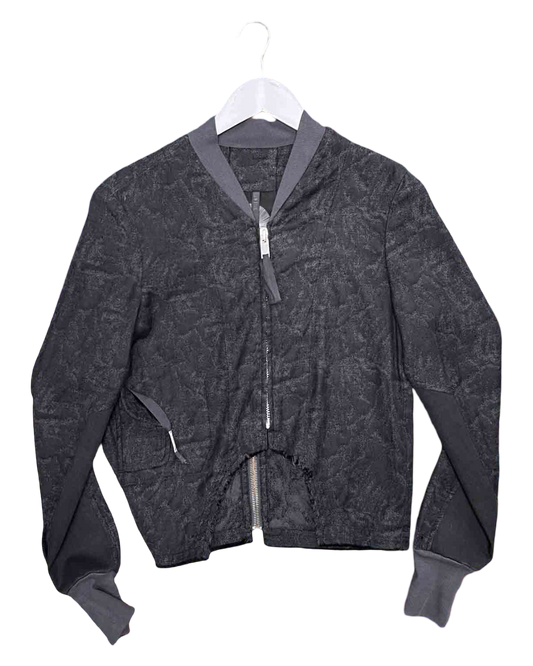 Size XS | Silent Damir Doma Textured Cotton Bomber Jacket