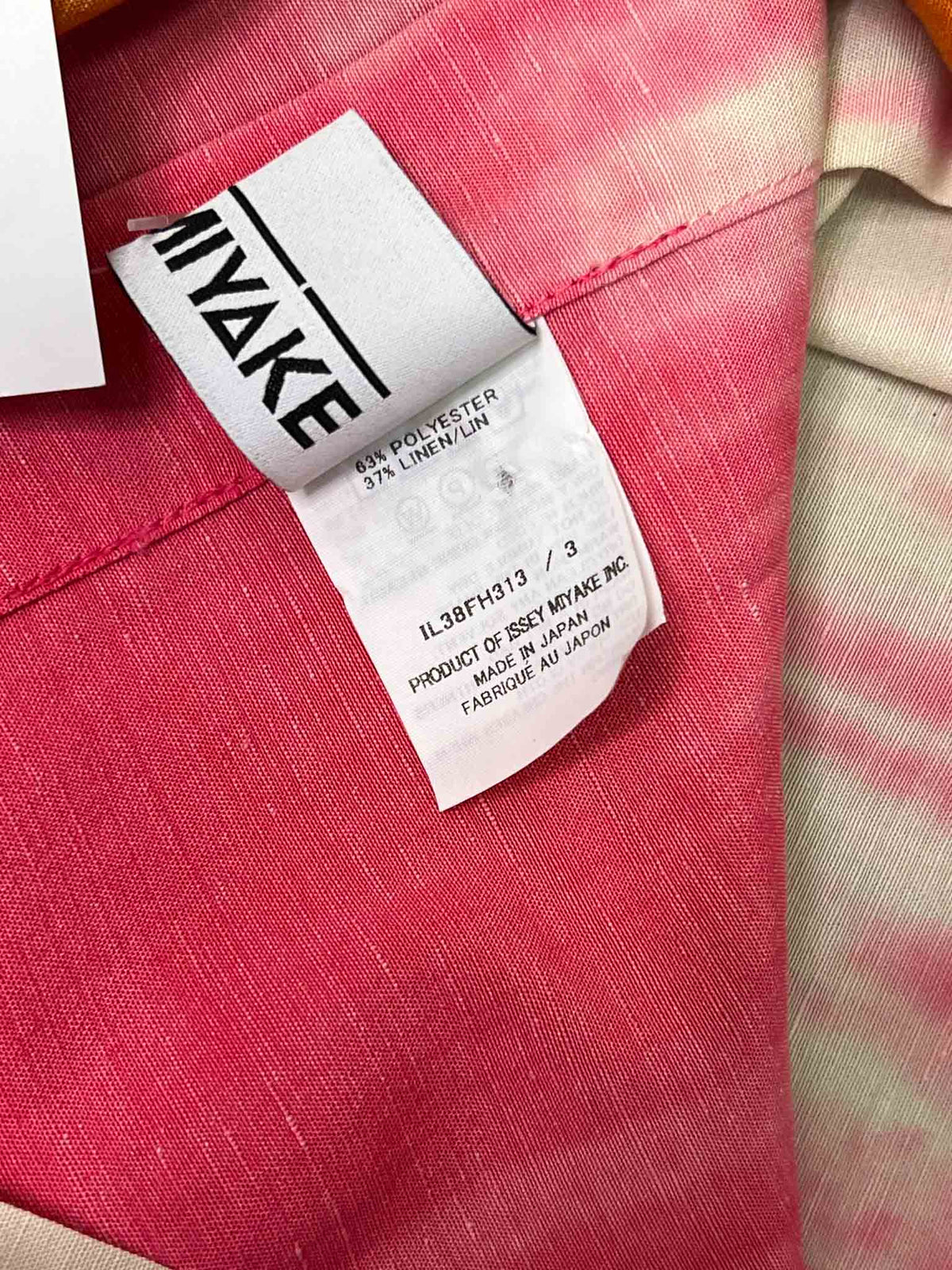 Size M | Issey Miyake Multicolor Light Trails Midi Dress