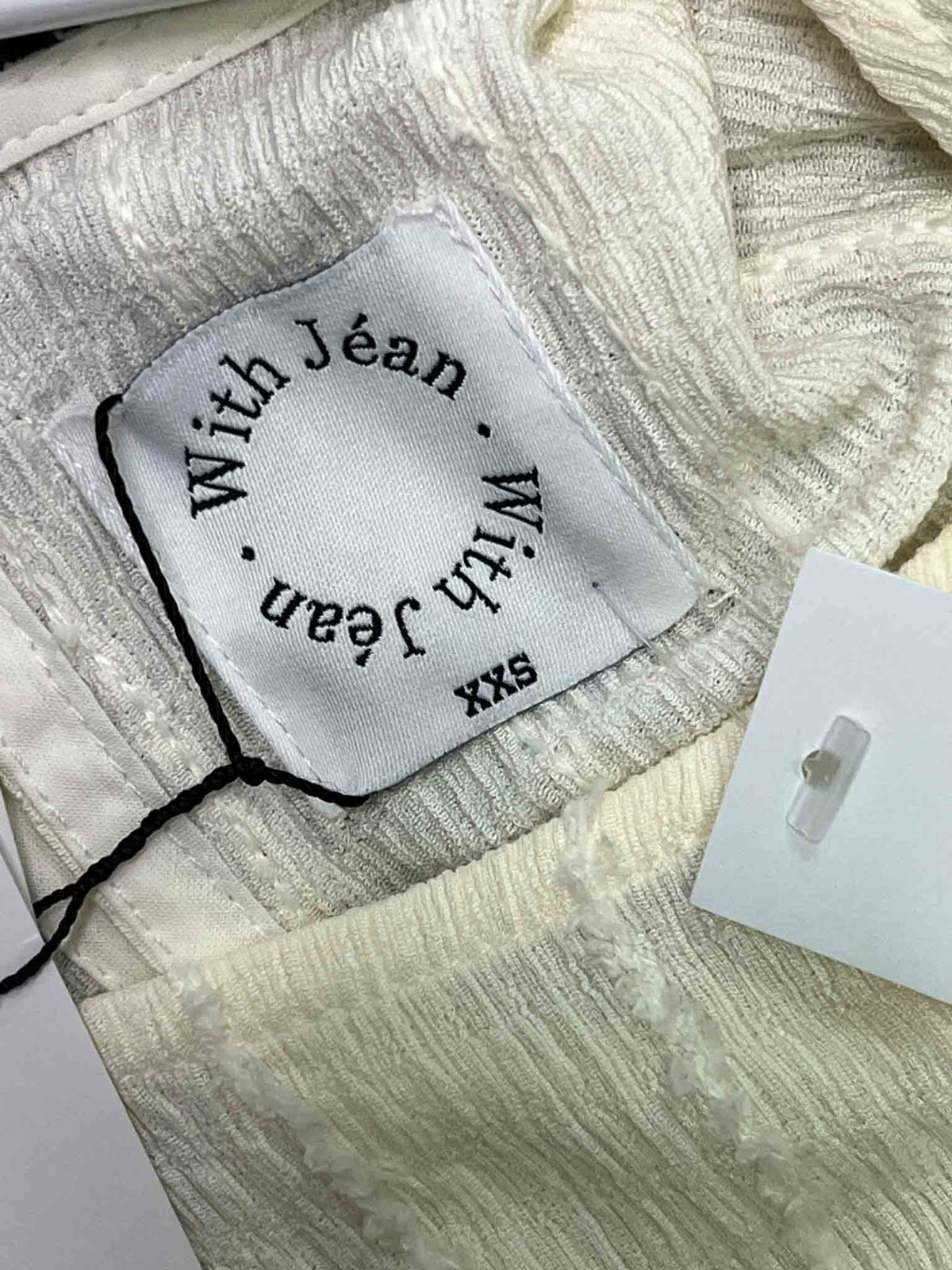 Size XXS | With Jéan Cream Emily Midi Dress With Tags