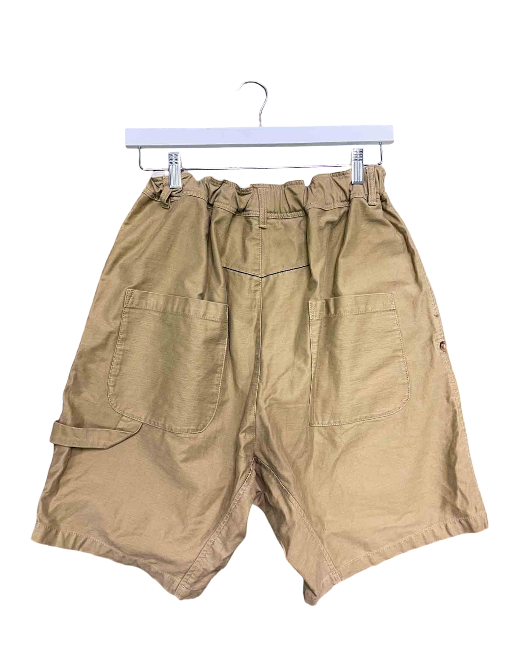 Size 4 (14) | Bassike Paperbag Waist Bermuda Cotton Shorts