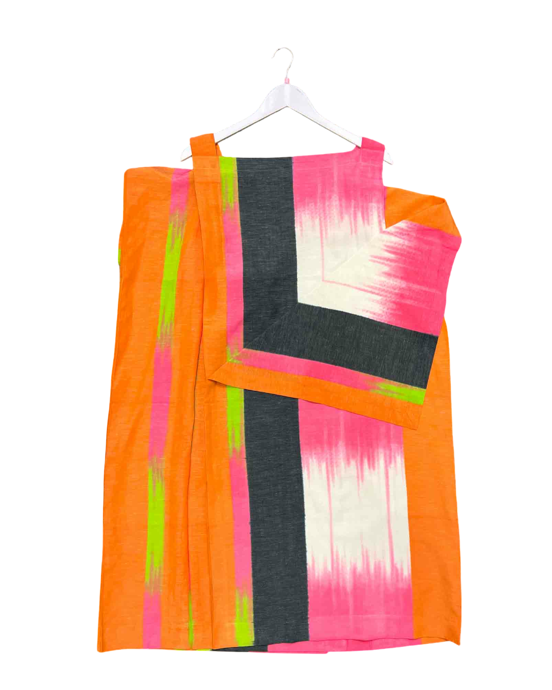Size M | Issey Miyake Multicolor Light Trails Midi Dress