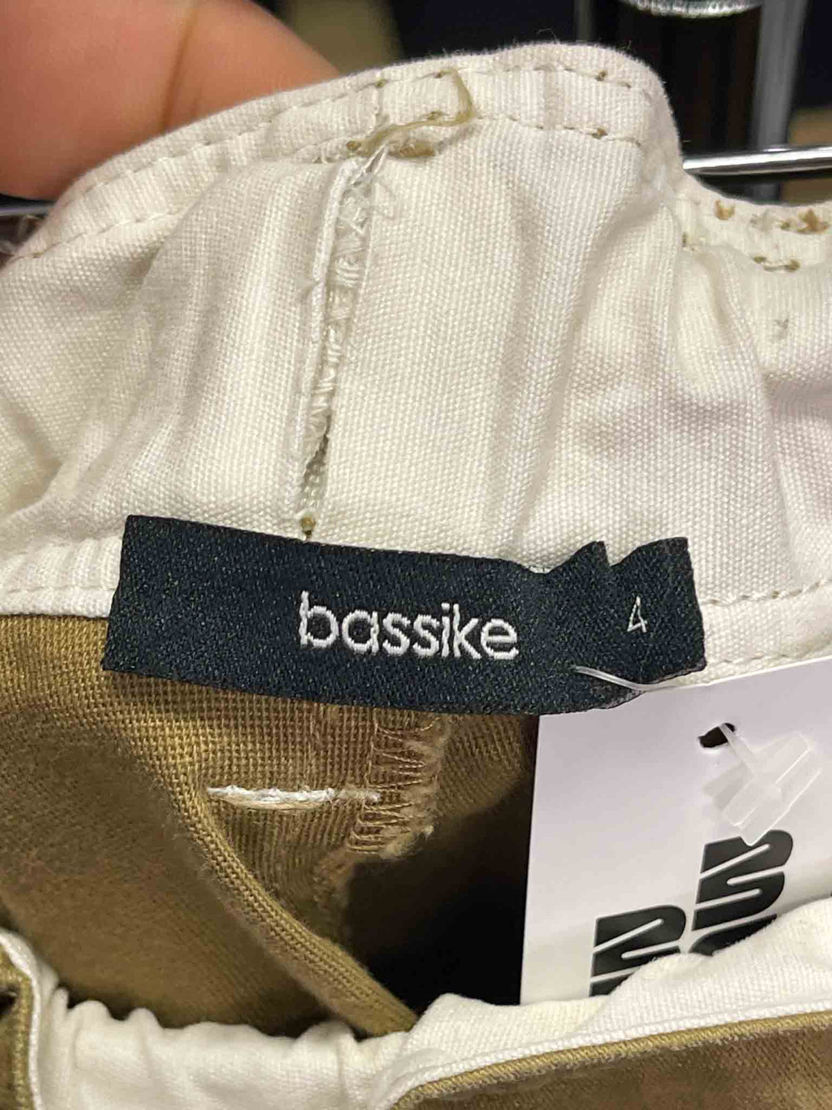 Size 4 (14) | Bassike Paperbag Waist Bermuda Cotton Shorts
