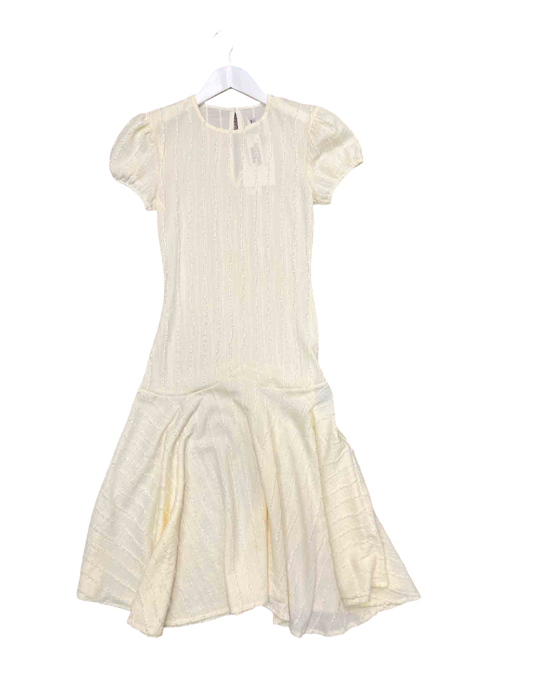 Size XXS | With Jéan Cream Emily Midi Dress With Tags