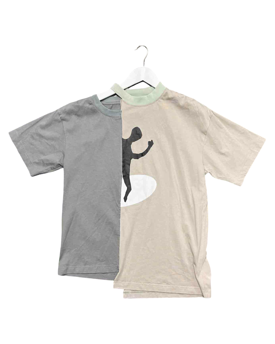 Size S | PAM ColourBlock Spliyt Graphic Crewneck T-shirt