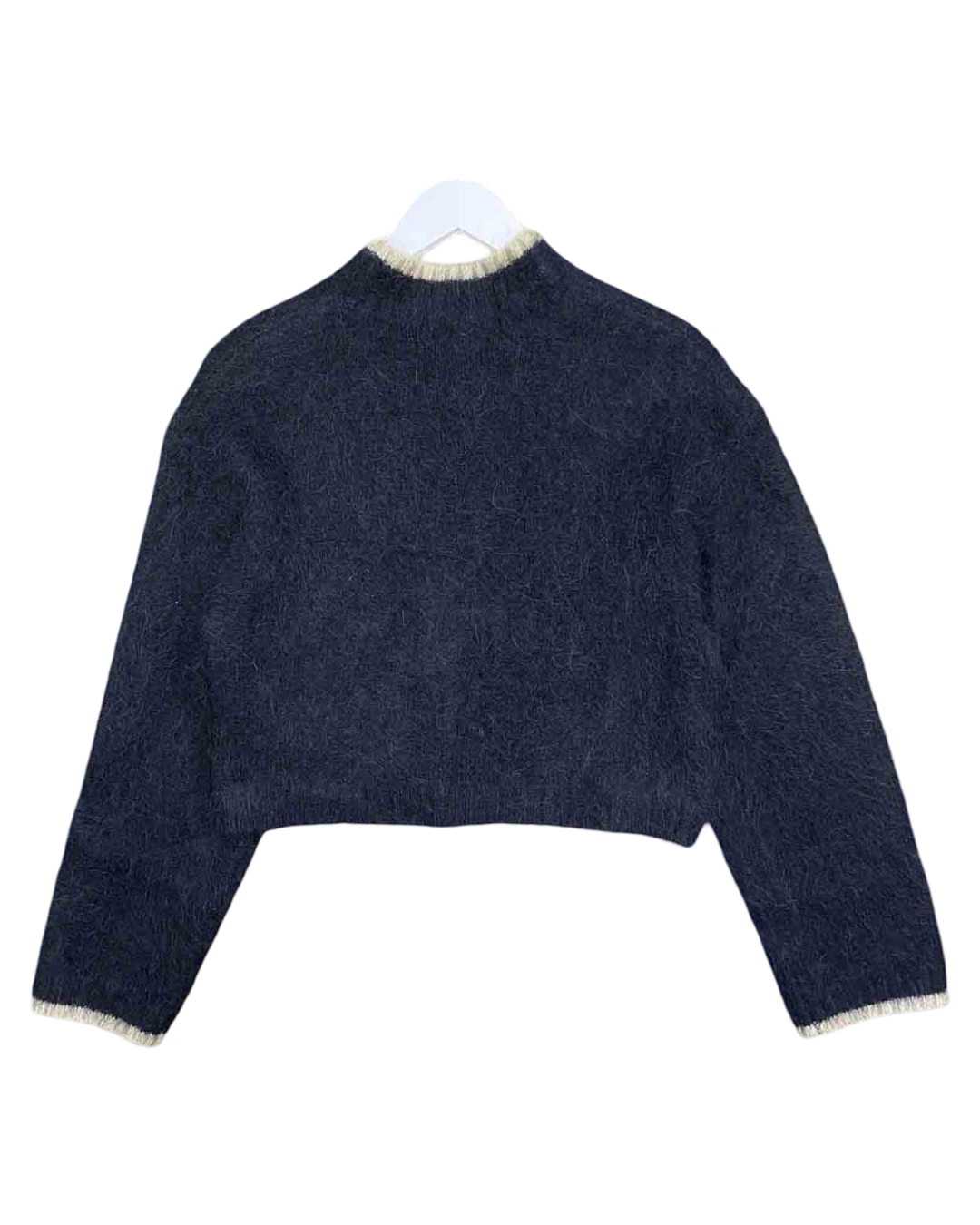 Size XS | Alpha60 Black Alpaca Mohair Jumper