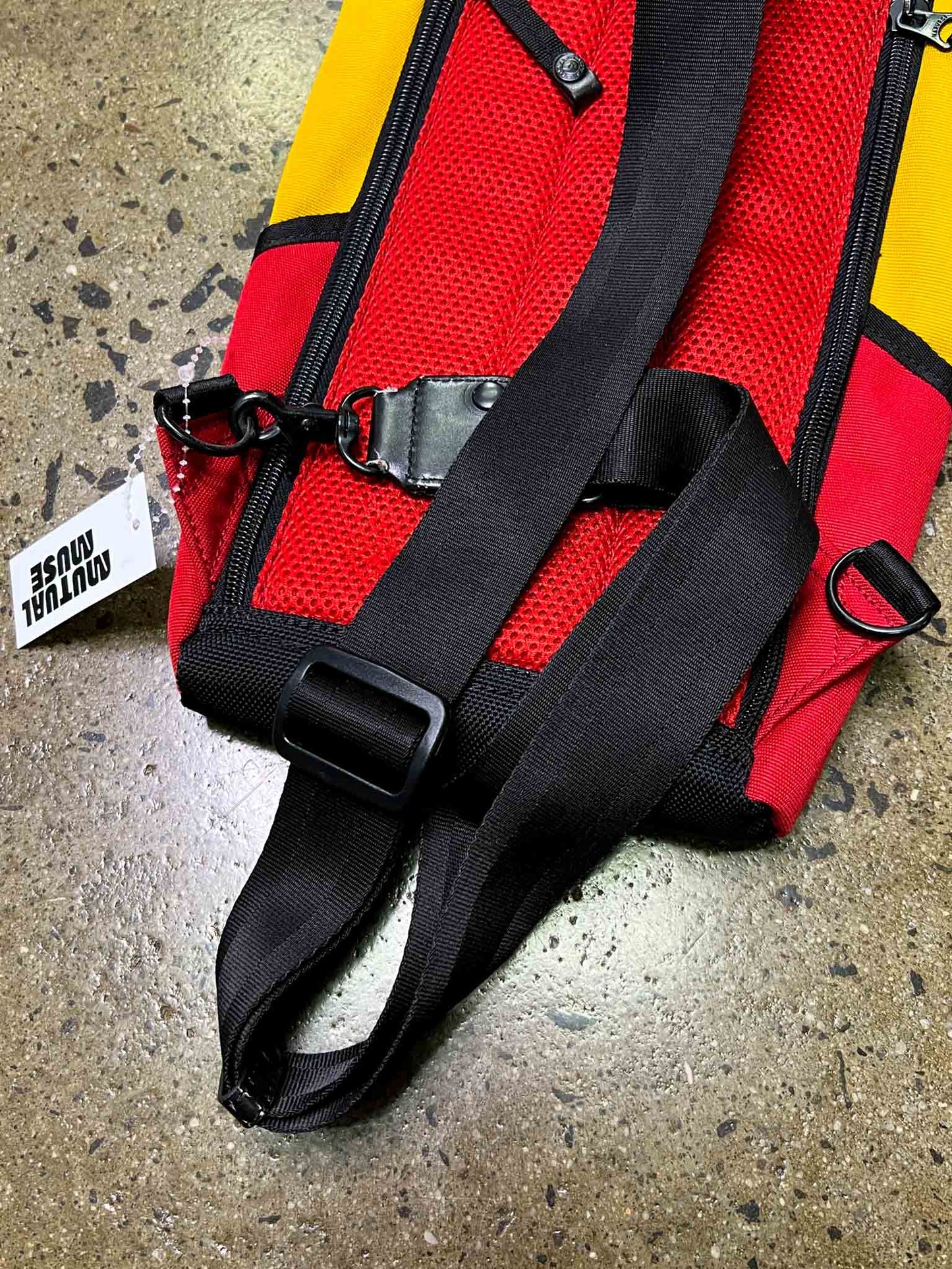 Moustache Red Tactical Cross Body Bag