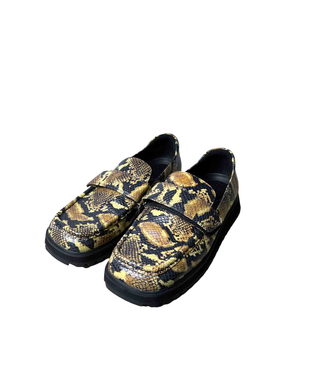 Size 39 | GUP Beige Snakeskin Loafer