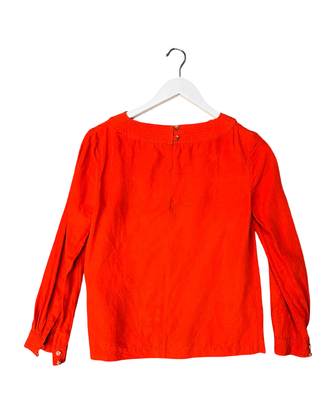 Size M | A.P.C  Red Linen Blend Top