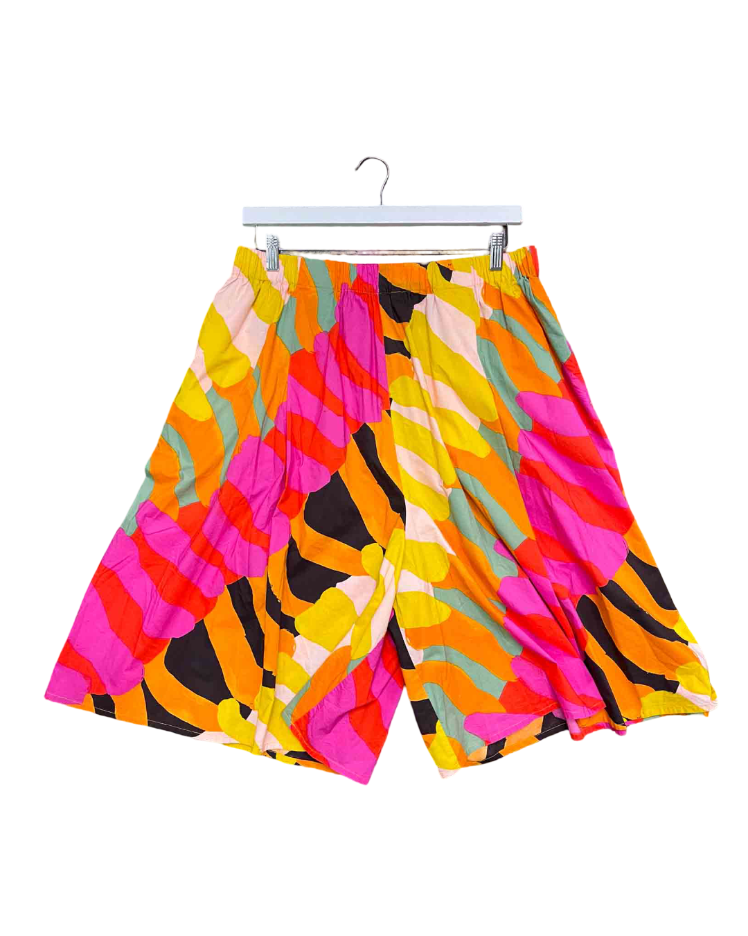 Size 16 | Gorman Cotton Printed Culotte Shorts