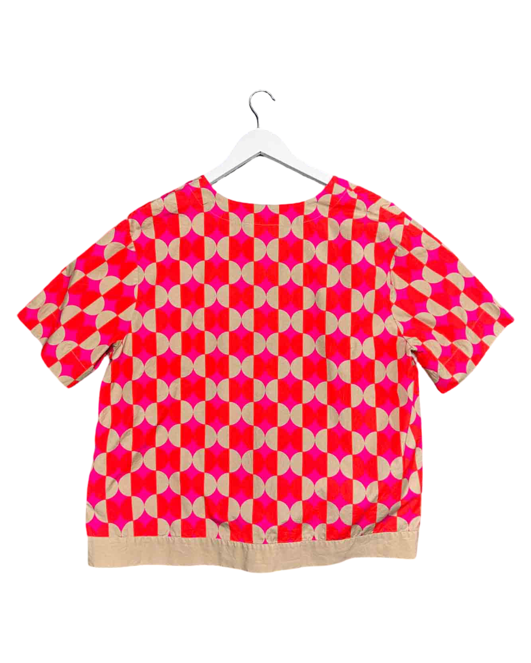 Size 16 | Commonry Border Print Poplin Top