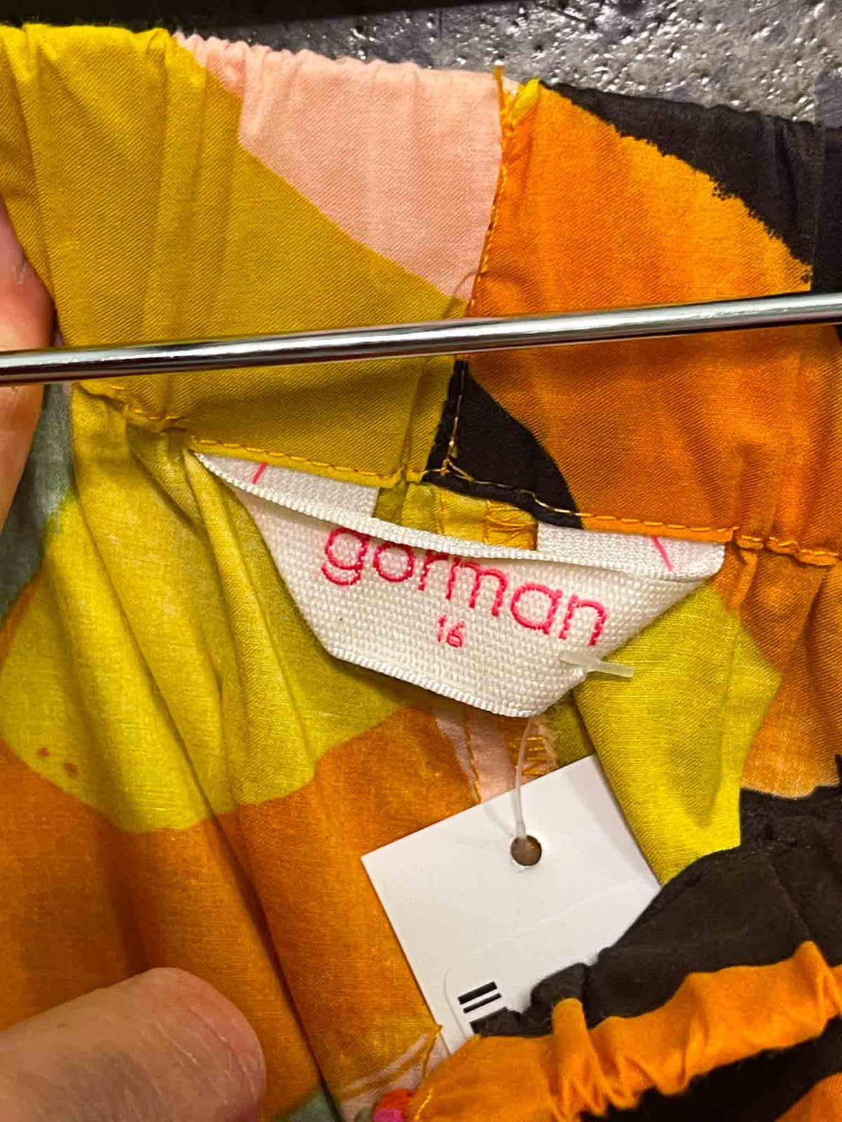 Size 16 | Gorman Cotton Printed Culotte Shorts