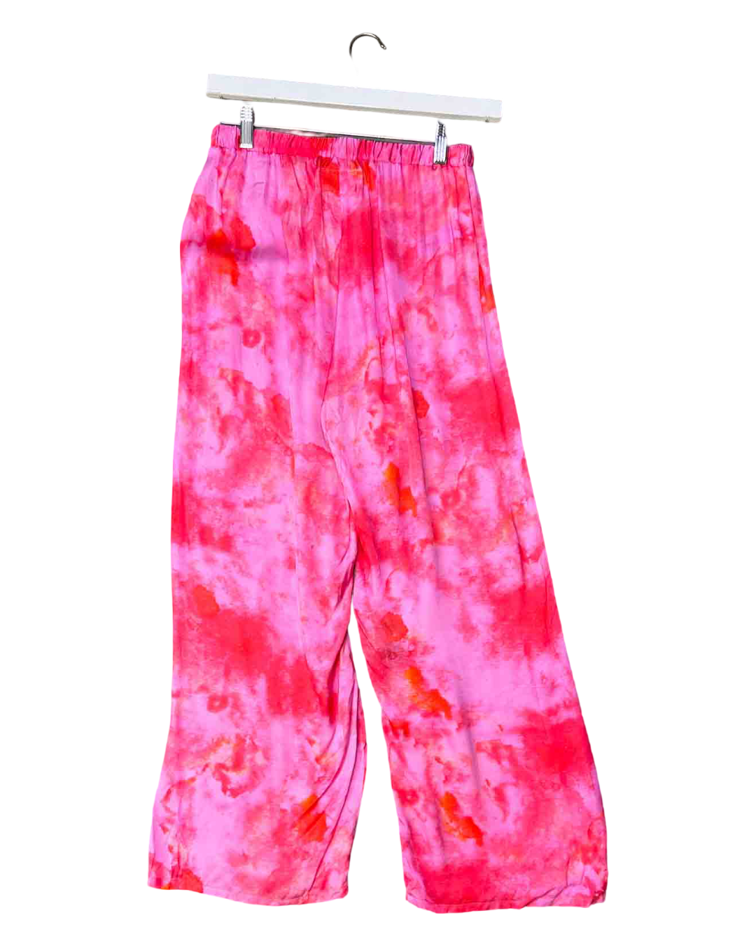Size M | Summi Summi Pink Tie-Dye Silky Pants With Tags