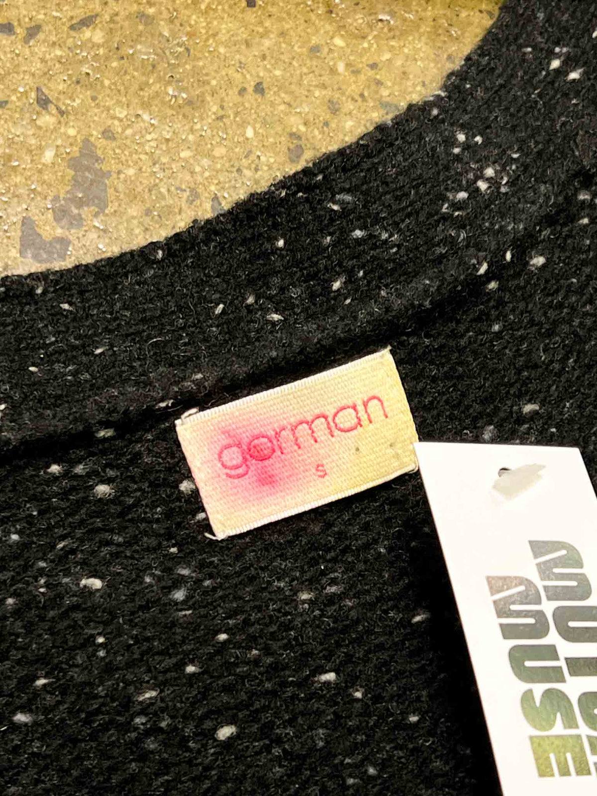 Size S | Gorman Speckled Lambswool Pom Pom Cardigan